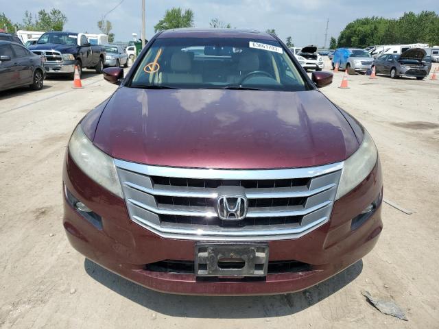 5J6TF2H55CL003514 - 2012 HONDA CROSSTOUR EXL მუქწითელი ფოტო 5