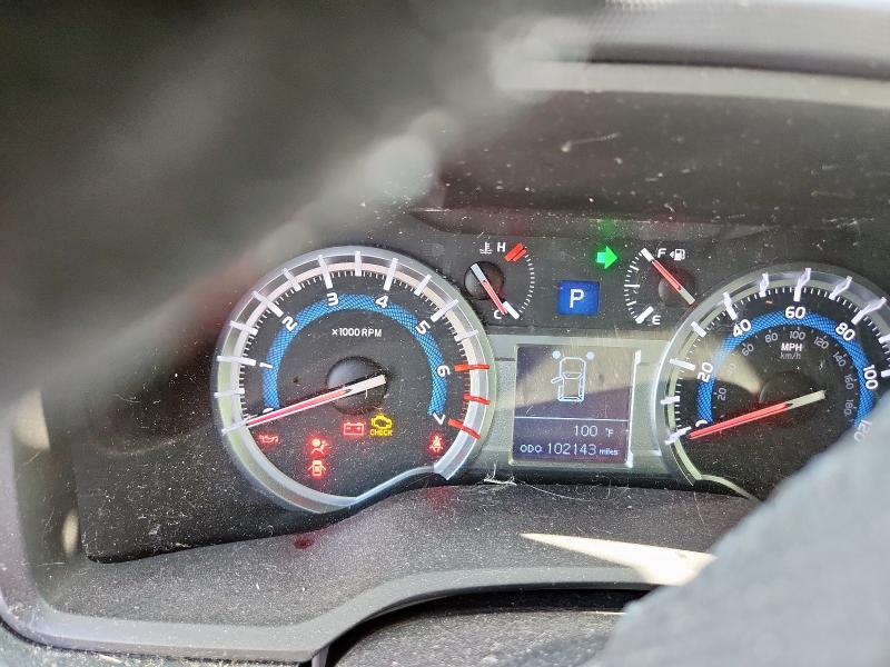 JTEZU5JR5E5074865 - 2014 TOYOTA 4RUNNER SR5 CHARCOAL photo 9