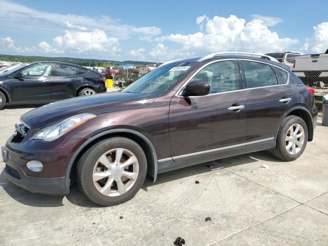 JN1AJ0HR7AM752232 - 2010 INFINITI EX35 BASE BURGUNDY photo 1