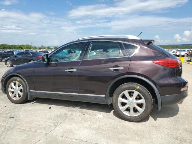 JN1AJ0HR7AM752232 - 2010 INFINITI EX35 BASE BURGUNDY photo 2
