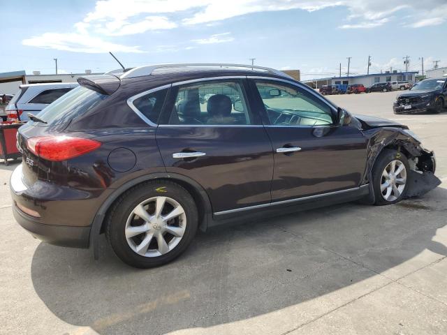 JN1AJ0HR7AM752232 - 2010 INFINITI EX35 BASE BURGUNDY photo 3