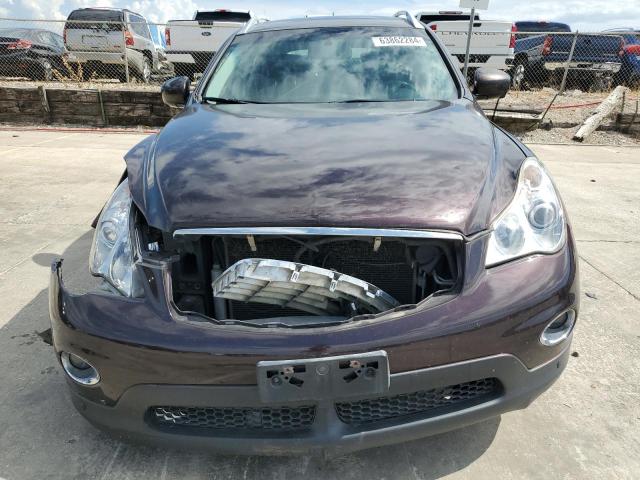 JN1AJ0HR7AM752232 - 2010 INFINITI EX35 BASE BURGUNDY photo 5