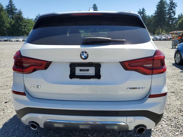 5UXTR9C59KLP87335 - 2019 BMW X3 XDRIVE30I თეთრი ფოტო 6