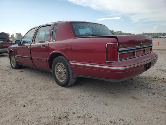1LNLM81W3SY632817 - 1995 LINCOLN TOWN CAR EXECUTIVE RED photo 2