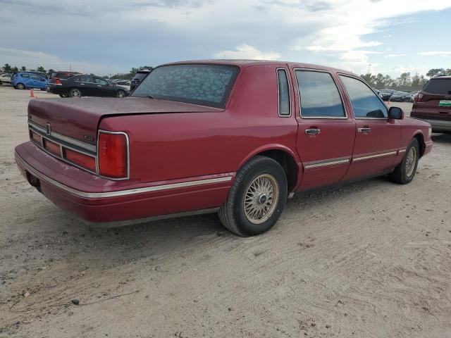 1LNLM81W3SY632817 - 1995 LINCOLN TOWN CAR EXECUTIVE RED photo 3