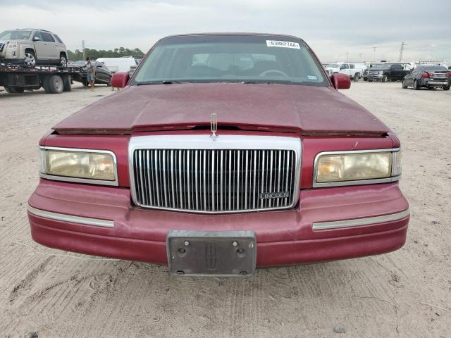 1LNLM81W3SY632817 - 1995 LINCOLN TOWN CAR EXECUTIVE RED photo 5