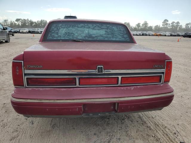 1LNLM81W3SY632817 - 1995 LINCOLN TOWN CAR EXECUTIVE RED photo 6