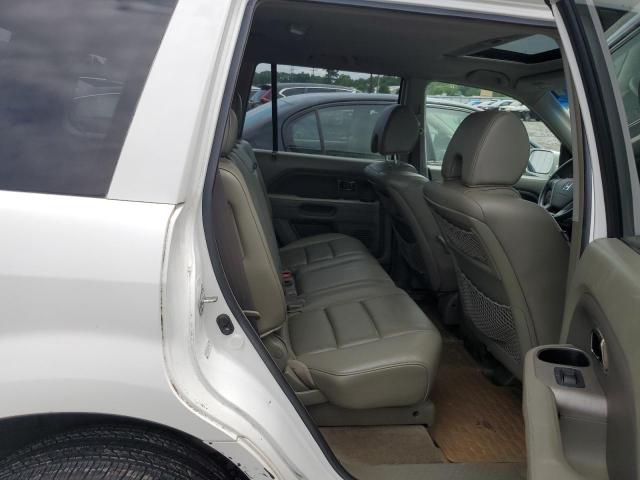 5FNYF18546B010466 - 2006 HONDA PILOT EX WHITE photo 10