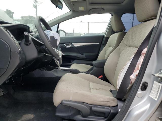 2HGFB2F83FH545550 - 2015 HONDA CIVIC EX Gümüş foto 7