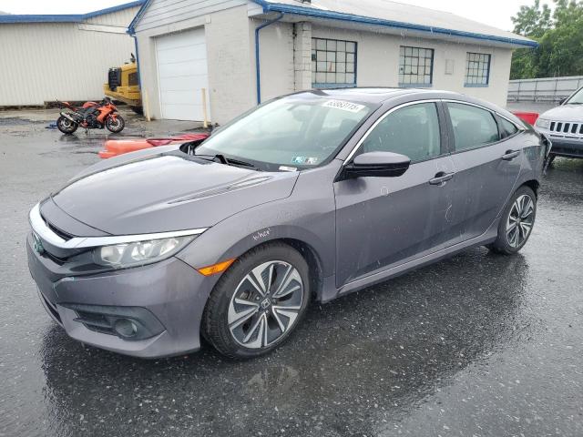 19XFC1F76HE201707 - 2017 HONDA CIVIC EXL CHARCOAL photo 1