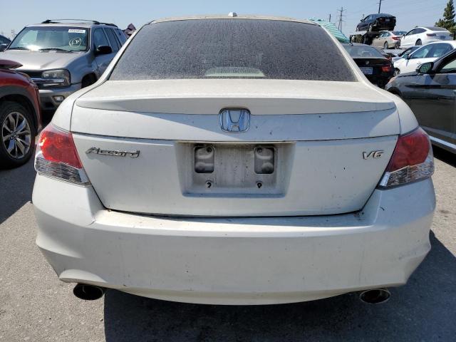 5KBCP3F87AB018152 - 2010 HONDA ACCORD EXL WHITE photo 6