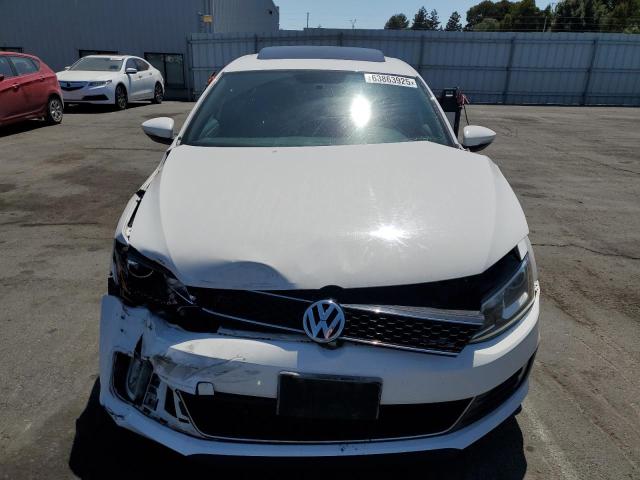 3VW4T7AJ0DM452331 - 2013 VOLKSWAGEN JETTA GLI WHITE photo 5