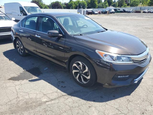 1HGCR3F81GA032589 - 2016 HONDA ACCORD EXL BROWN photo 4