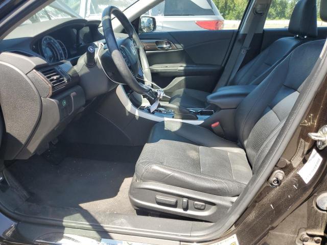 1HGCR3F81GA032589 - 2016 HONDA ACCORD EXL BROWN photo 7