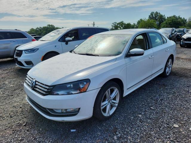 1VWCN7A32DC005895 - 2013 VOLKSWAGEN PASSAT SEL Beyaz fotoğraf 1