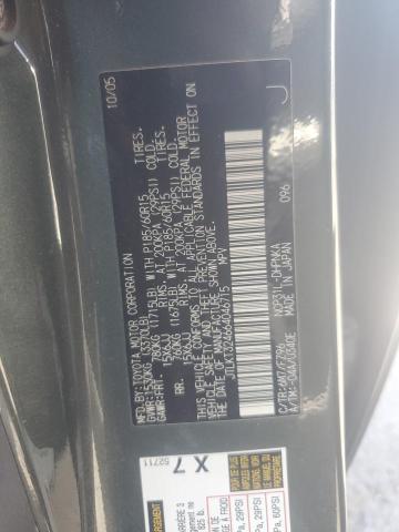 JTLKT324664046715 - 2006 TOYOTA SCION XB GREEN photo 12