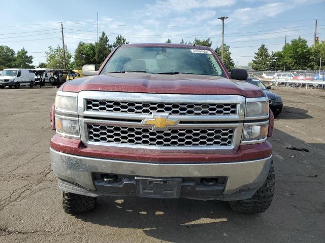 1GCUKRECXEF196066 - 2014 CHEVROLET SILVERADO K1500 LT BURGUNDY photo 5