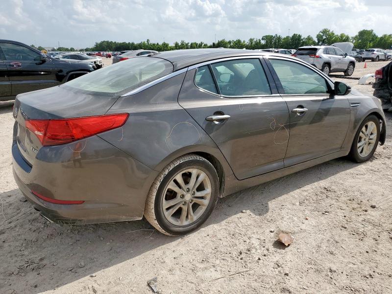 5XXGN4A7XDG118757 - 2013 KIA OPTIMA EX GRAY photo 3