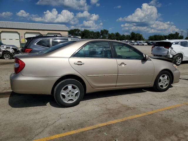 4T1BE32KX2U110765 - 2002 TOYOTA CAMRY LE TAN photo 3