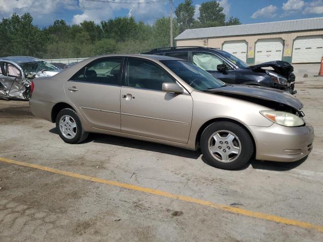 4T1BE32KX2U110765 - 2002 TOYOTA CAMRY LE TAN photo 4
