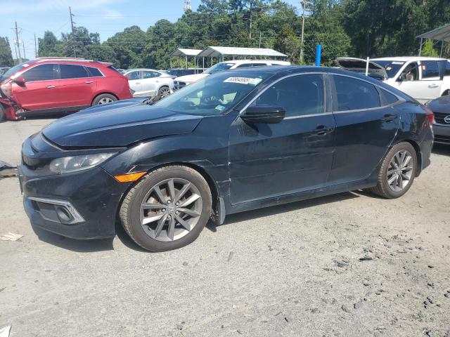 19XFC1F71KE017850 - 2019 HONDA CIVIC EXL BLACK photo 1