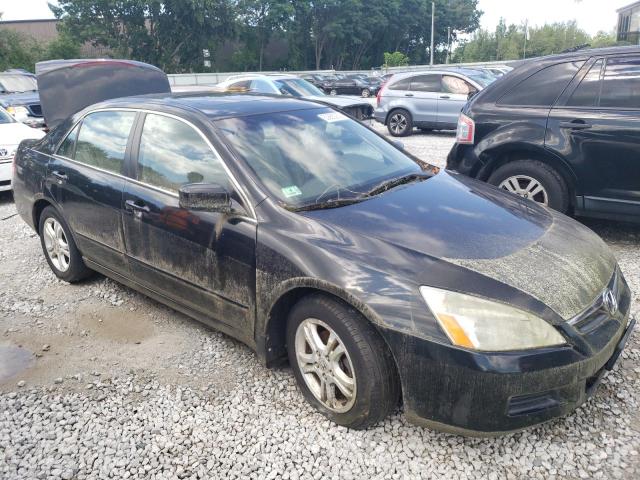 1HGCM56827A226963 - 2007 HONDA ACCORD EX BLACK photo 4