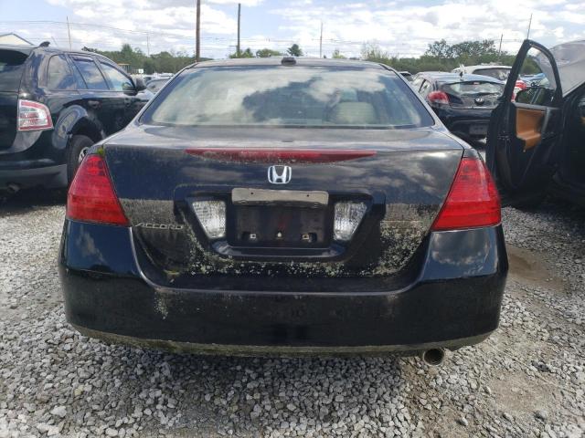 1HGCM56827A226963 - 2007 HONDA ACCORD EX BLACK photo 6