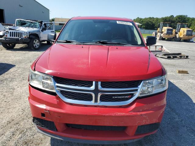 3C4PDCAB2CT390398 - 2012 DODGE JOURNEY SE RED photo 5