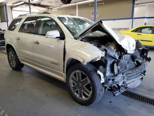 1GKKVTED5CJ311627 - 2012 GMC ACADIA DENALI WHITE photo 4