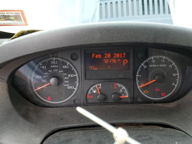 3C6URVJG6LE140959 - 2020 RAM PROMASTER 3500 HIGH ლურჯი ფოტო 9