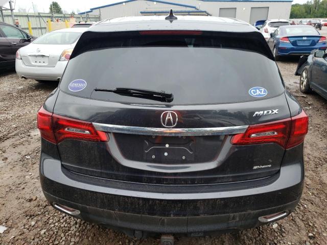 5FRYD4H45EB045500 - 2014 ACURA MDX TECHNOLOGY CHARCOAL photo 6