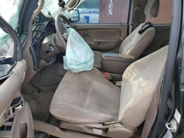 5TEGM92N64Z369323 - 2004 TOYOTA TACOMA DOUBLE CAB PRERUNNER BLACK photo 7