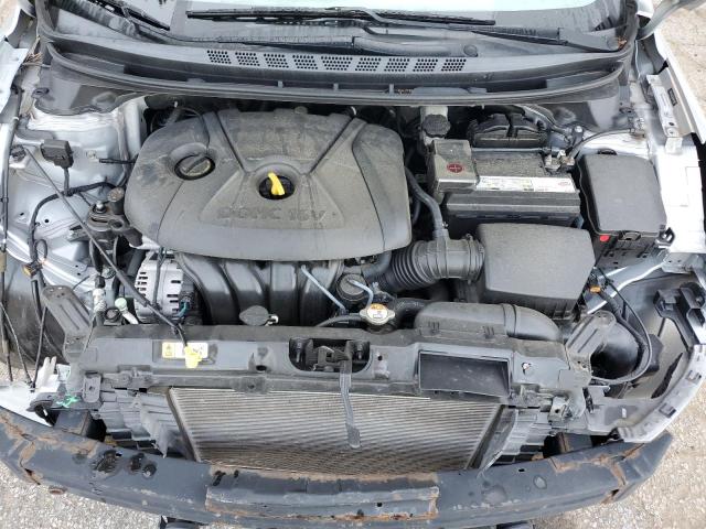 5NPDH4AE8DH447700 - 2013 HYUNDAI ELANTRA GLS SILVER photo 11