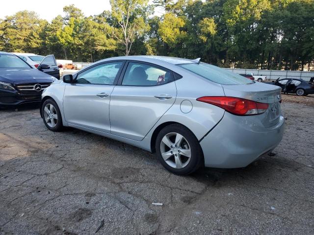 5NPDH4AE8DH447700 - 2013 HYUNDAI ELANTRA GLS SILVER photo 2