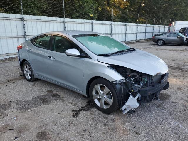 5NPDH4AE8DH447700 - 2013 HYUNDAI ELANTRA GLS SILVER photo 4