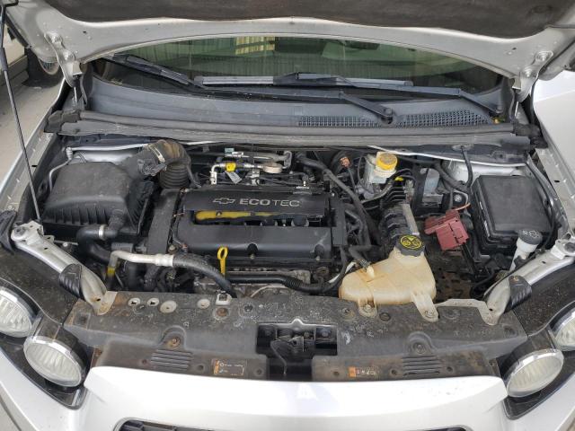 1G1JA5SG7G4125632 - 2016 CHEVROLET SONIC LS Gümüş foto 11