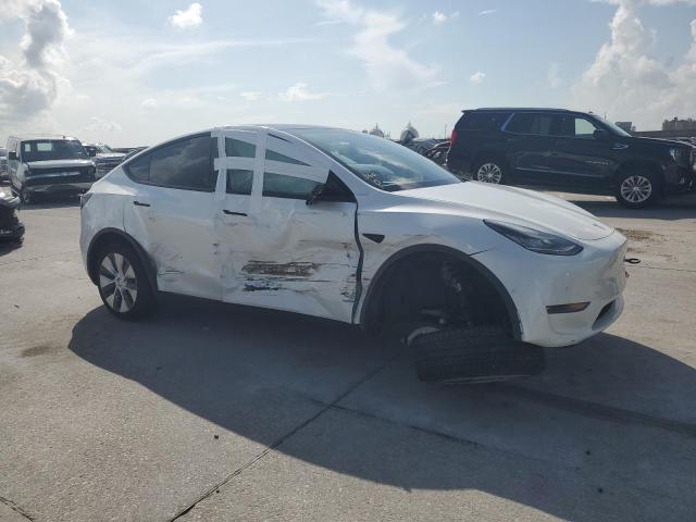 5YJYGDEEXMF067142 - 2021 TESLA MODEL Y 白色 照片 4