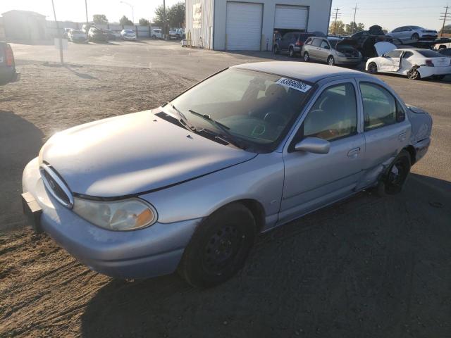 1FAFP6636WK307301 - 1998 FORD CONTOUR LX BLUE photo 2