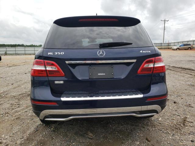 4JGDA5HB9FA611306 - 2015 MERCEDES-BENZ ML 350 4MATIC BLUE photo 6