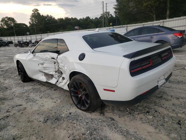 2C3CDZFJXMH537728 - 2021 DODGE CHALLENGER R/T SCAT PACK WHITE photo 2