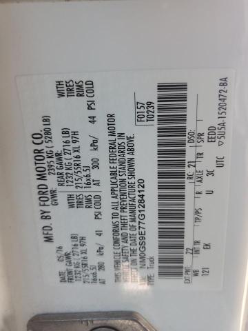 NM0GS9E77G1284120 - 2016 FORD TRANSIT CO XL WHITE photo 13