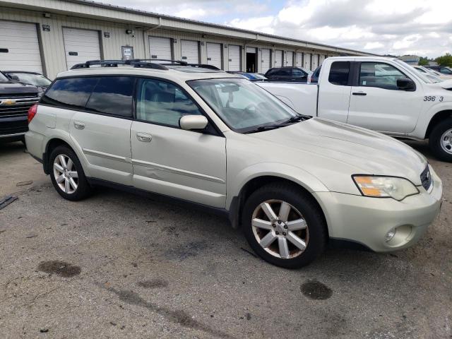 4S4BP62C966358293 - 2006 SUBARU LEGACY OUTBACK 2.5I LIMITED GREEN photo 4