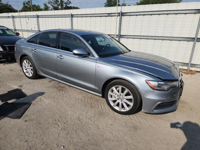 WAUHGAFCXDN039478 - 2013 AUDI A6 PRESTIGE ვერცხლისფერი ფოტო 4