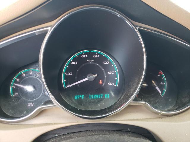 1G1ZE5E75AF320224 - 2010 CHEVROLET MALIBU LTZ ყავისფერი ფოტო 9