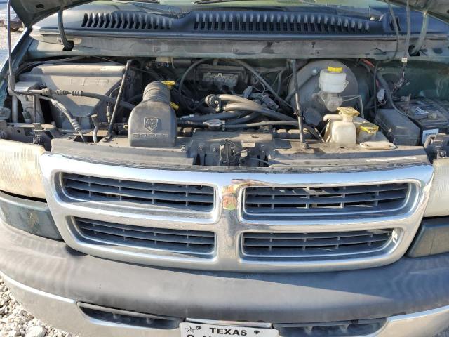 2D6WB11Y63K524054 - 2003 DODGE RAM VAN B1500 GREEN photo 12