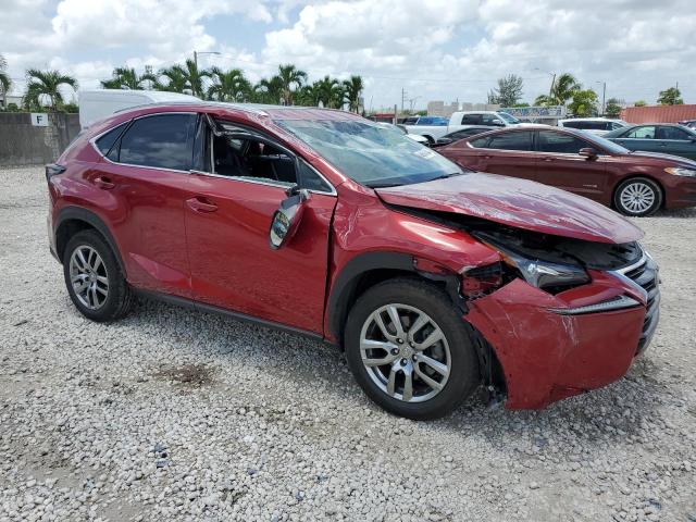 JTJYARBZ6G2034617 - 2016 LEXUS NX 200T BASE MAROON photo 4