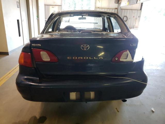 2T1BR18E1WC009115 - 1998 TOYOTA COROLLA VE BLUE photo 6