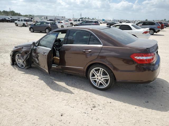 WDDHF9BB8CA640269 - 2012 MERCEDES-BENZ E 550 4MATIC BROWN photo 2