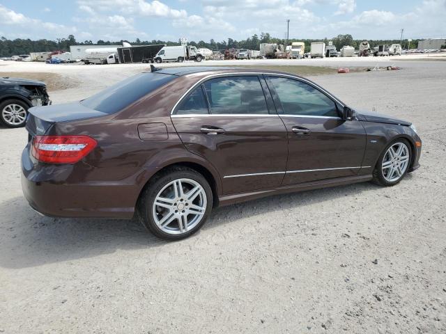 WDDHF9BB8CA640269 - 2012 MERCEDES-BENZ E 550 4MATIC BROWN photo 3