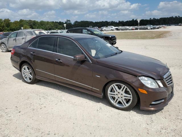 WDDHF9BB8CA640269 - 2012 MERCEDES-BENZ E 550 4MATIC BROWN photo 4